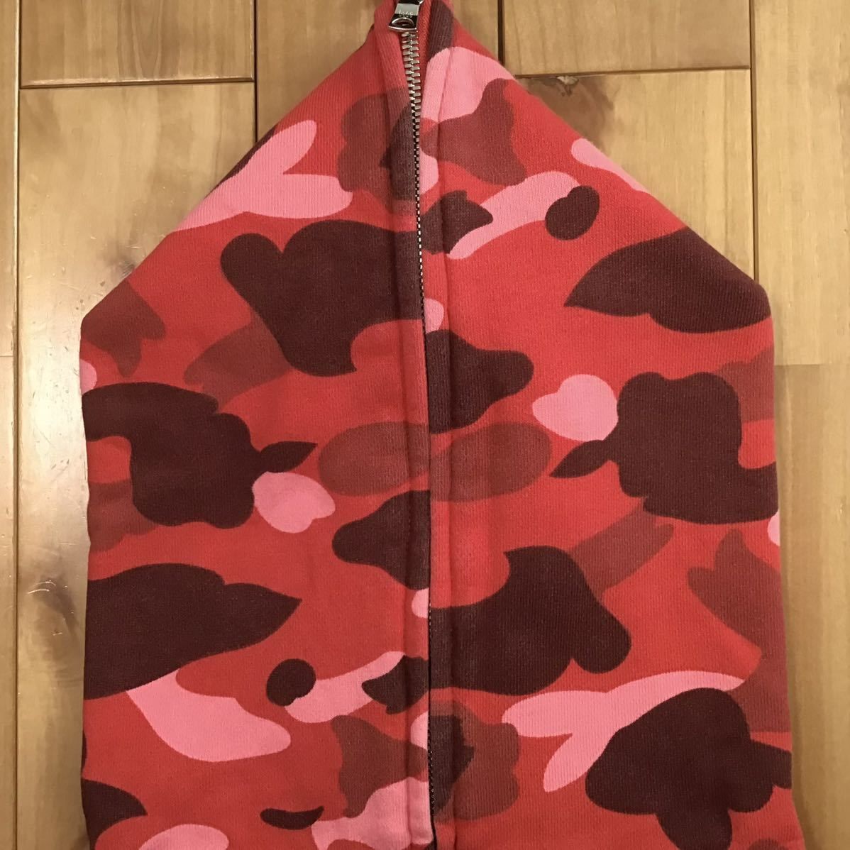 ☆初期☆ Pharrell camo フルジップ パーカー Sサイズ a bathing ape BAPE full zip hoodie エイプ  ベイプ 迷彩 Red camo NIGO - メルカリ