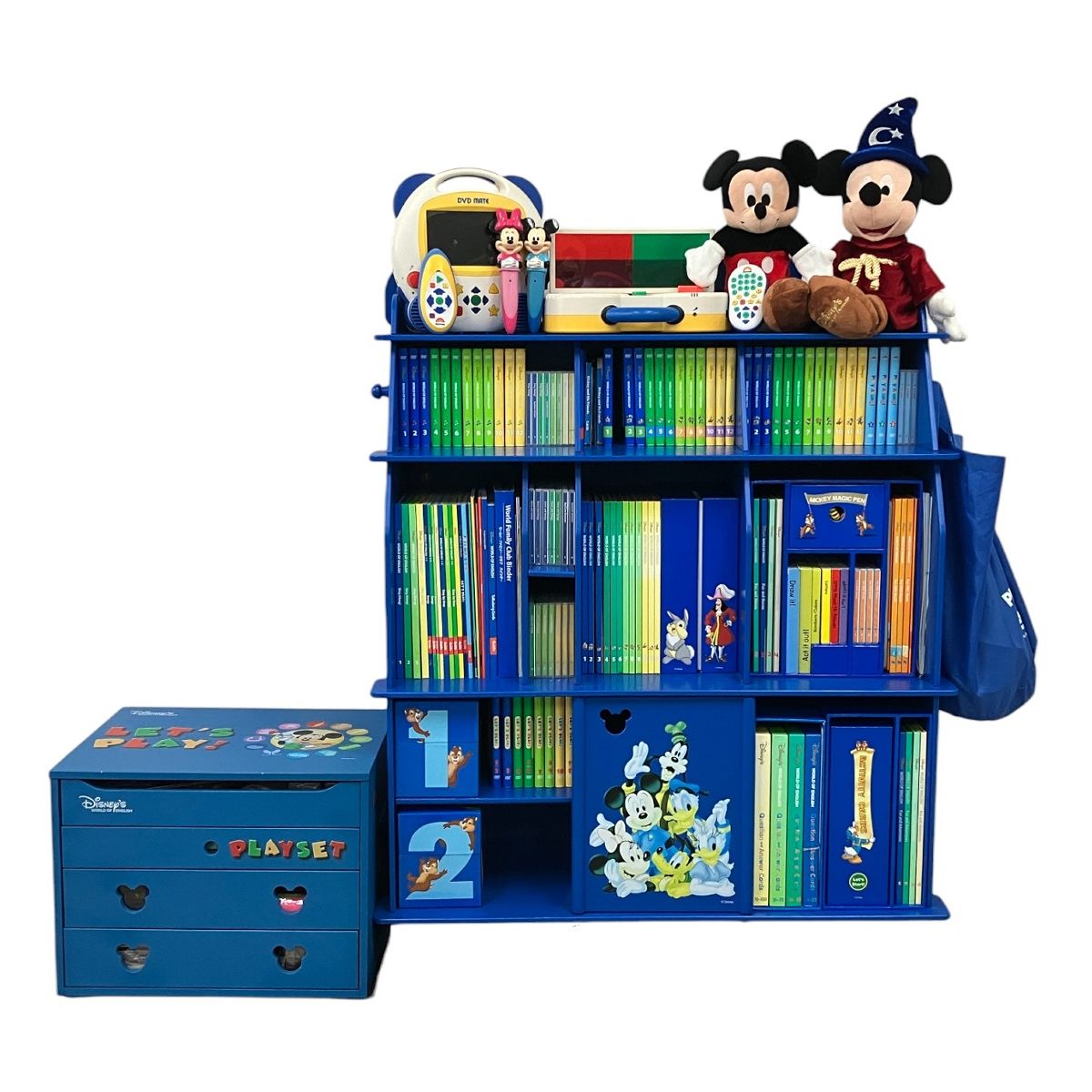 DWE ディズニー 英語 システム フルセット 2018年頃 ワールドオブイングリッシュ 教材 M10482834