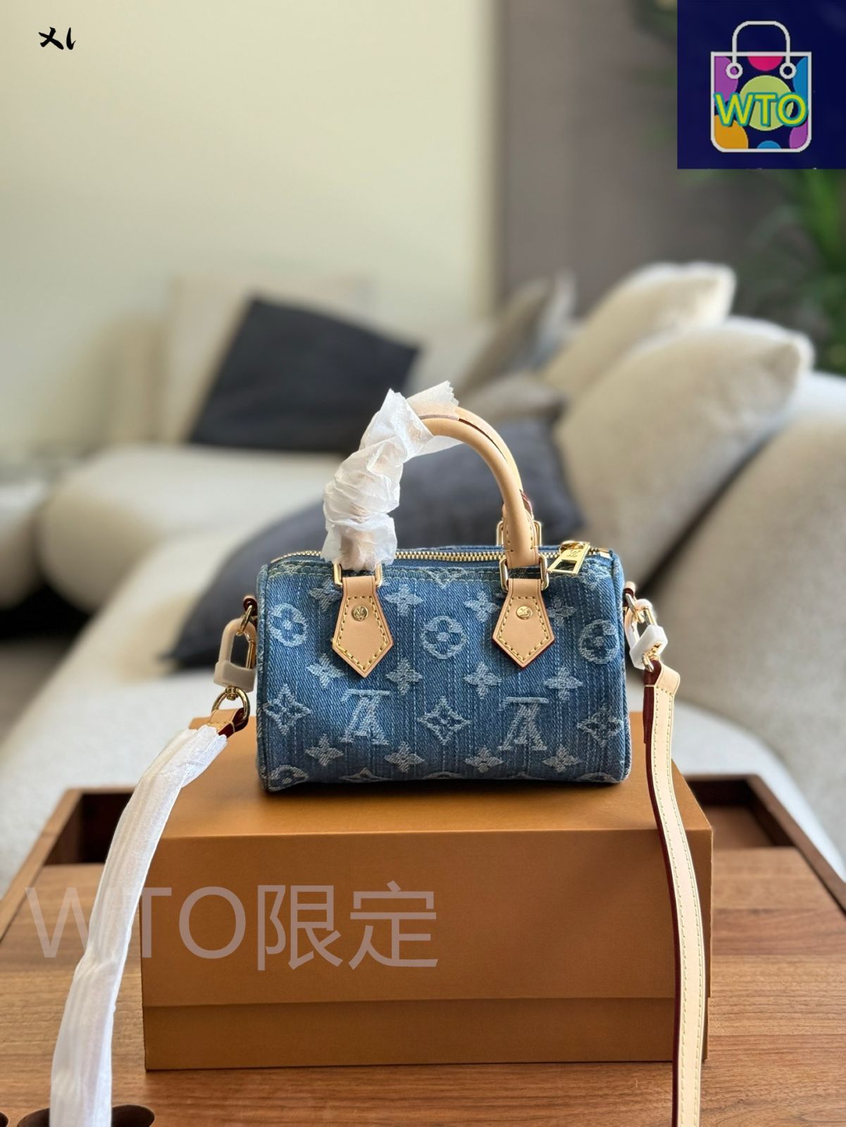 ❀LOUISVUITTON❀デニムネオスピーディ 今日特価】Louis Vuitton ルイヴィトン ナノスピーディ デニム