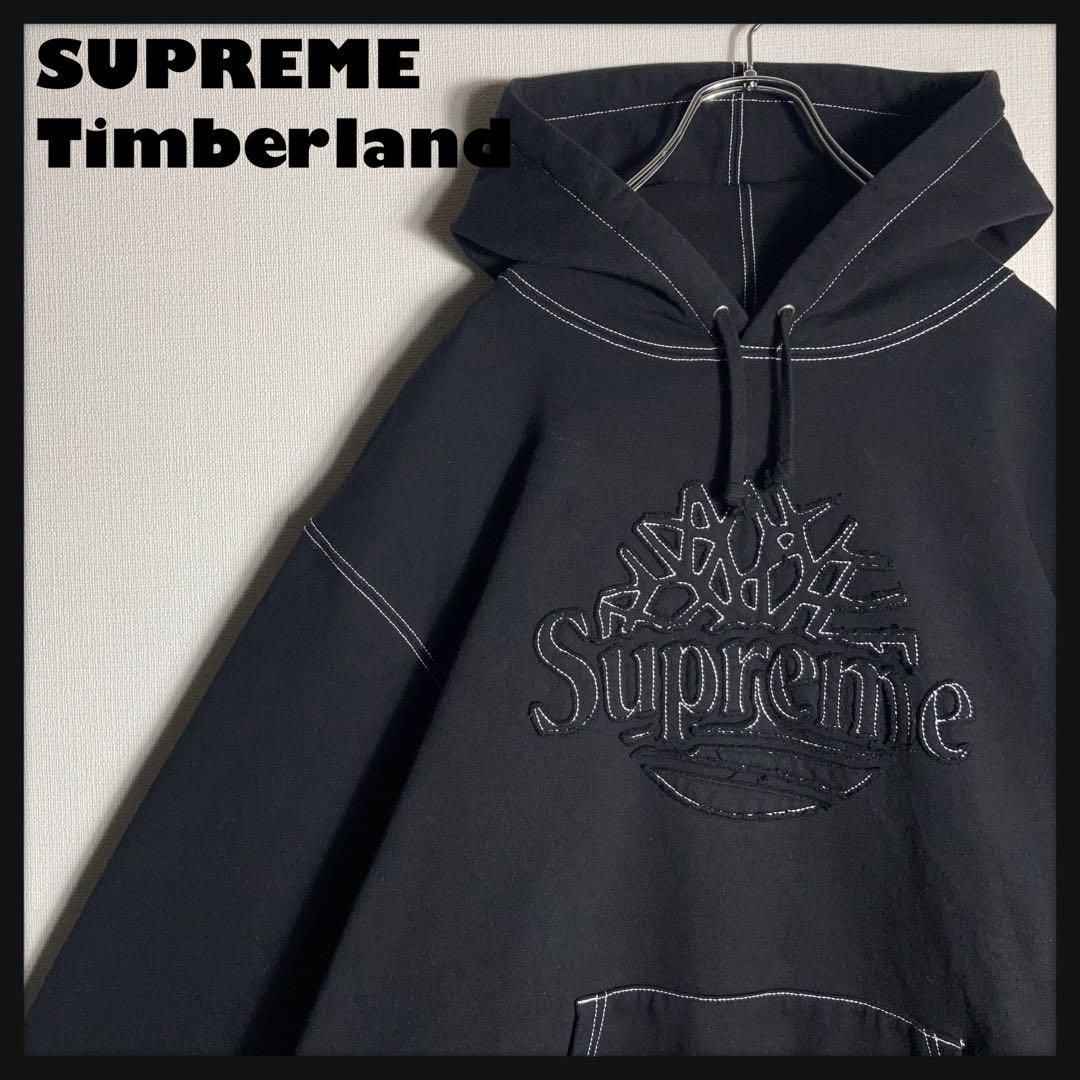 【美品】SUPREME x Timberland プルオーバーパーカー 黒 XL 美品】SUPREME x Timberland プルオーバーパーカー 黒 XL - メルカリ