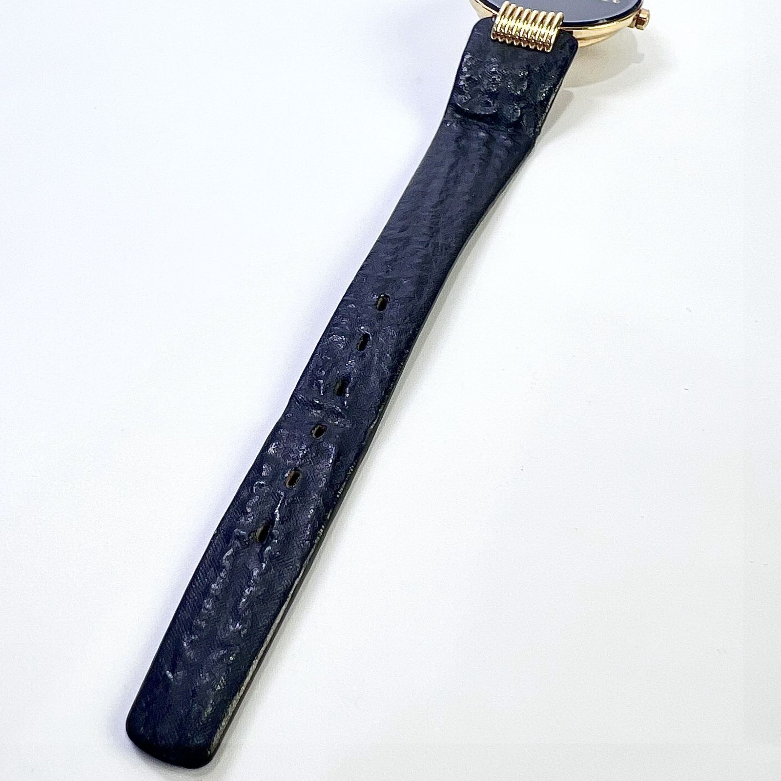 Christian Dior アナログ時計 ジャンク品　ゴールド/ブラック Christian Dior クリスチャン ディオール ブラック ムーン