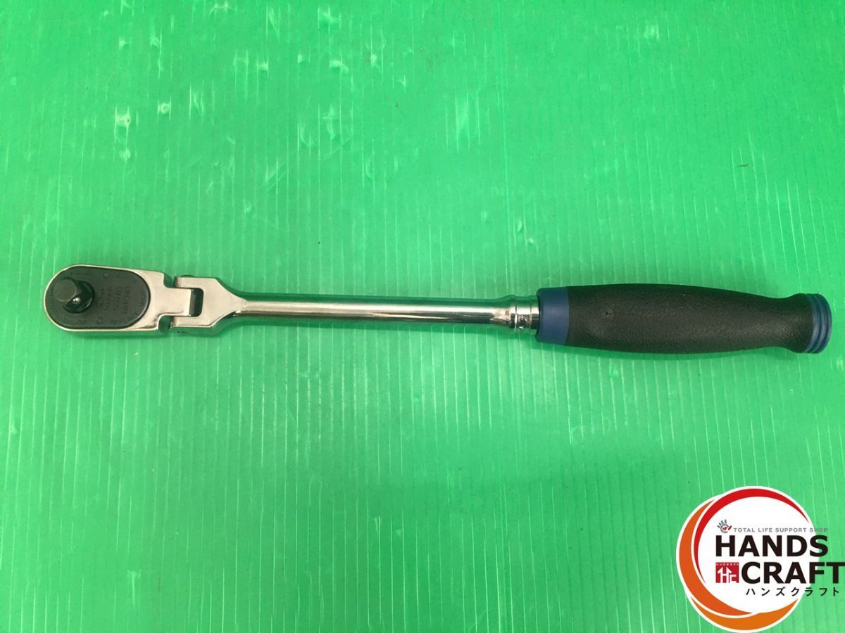 品 スナップオン 3 8 ラチェット FHLFD100 メタリックブルー ハードグリップ