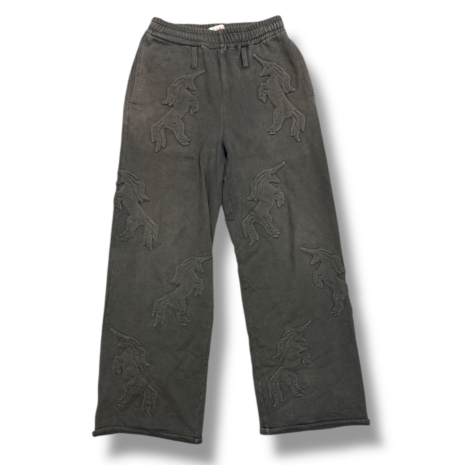 MASU ユニコーンスウェットパンツ MASU(エムエーエスユー)のUNICORN WIDE SWEAT PANTS GRAYの通販