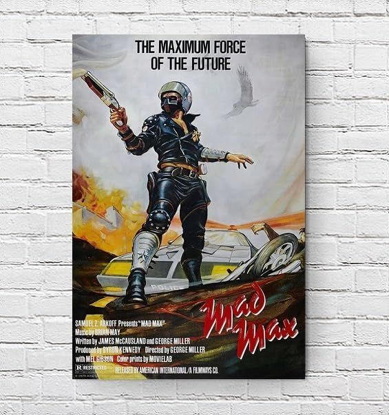 映画ポスター マッドマックス MAD MAX ジョージミラー メルギブソン 24×36インチ (61×91.5cm) US版 st1 - メルカリ