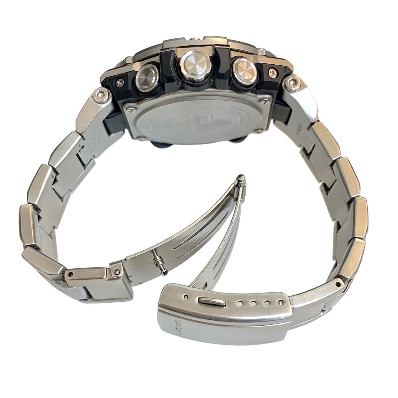 G-SHOCK/GST-B100/Gショック/ソーラー充電/シルバー/腕時計 G-SHOCK Gショック Gスチール G-STEEL ソーラー 腕時計 メンズ