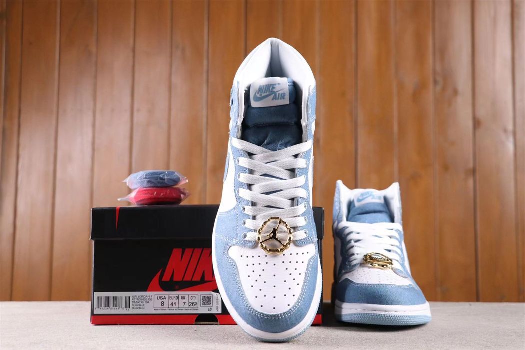 海外正規品輸入NIKE WMNS AIR JORDAN 1 RETRO HIGH OG 【DENIM ...