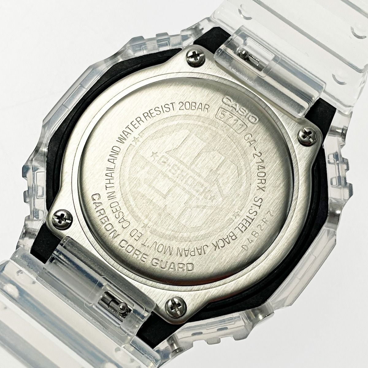 ☆☆CASIO カシオ G-SHOCK Clear Remixシリーズ GA-2140RX-7AJR クリア クォーツ メンズ 腕時計 箱・取説有