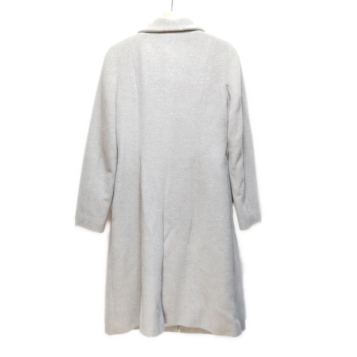 23区 ニジュウサンク コート サイズ38 M レディース - ライトグレー 長袖 秋 冬