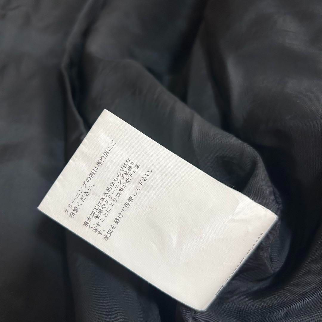 希少✨NANGA for graphpaper ノーカラー ダウンジャケット 黒