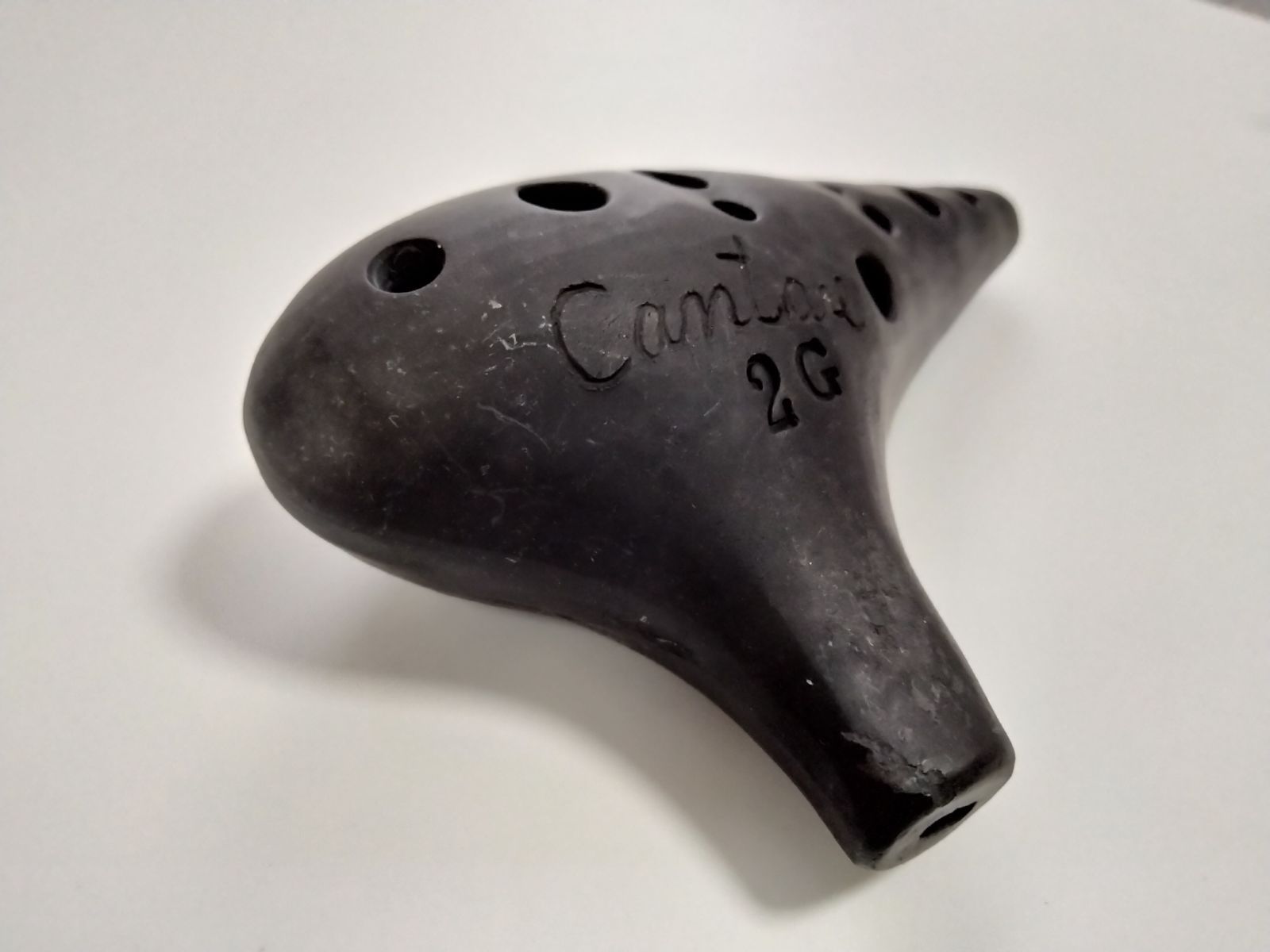 2G カンターレ オカリナ CANTARE OCARINA オカリーナ 平本 孝雄 黒陶 