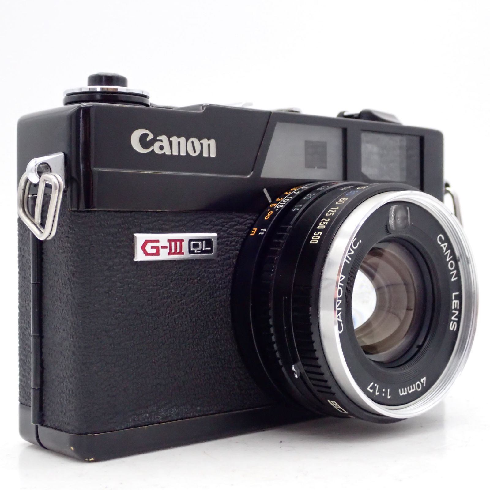 Canon Canonet QL17 レンジファインダーカメラブラック ☆美品☆ Canon Canonet QL17 GIII G3 ブラック / 40mm F1.7 レンジ