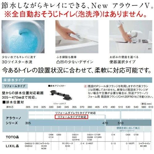 温水洗浄便座 V