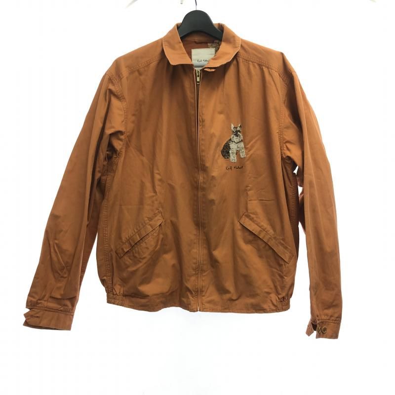 【中古】Karl Hermut スイングトップ  L オレンジ　シュナウザー 犬 カールヘルム[66]