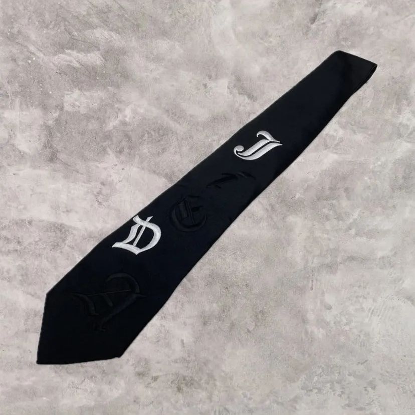 【美品 】Jiedaジエダ 21SS EMBROIDERY TIE 刺繍ネクタイ 83.JieDa(ジエダ) 21SS EMBROIDERY TIE ネクタイ【併売品】 - メルカリ
