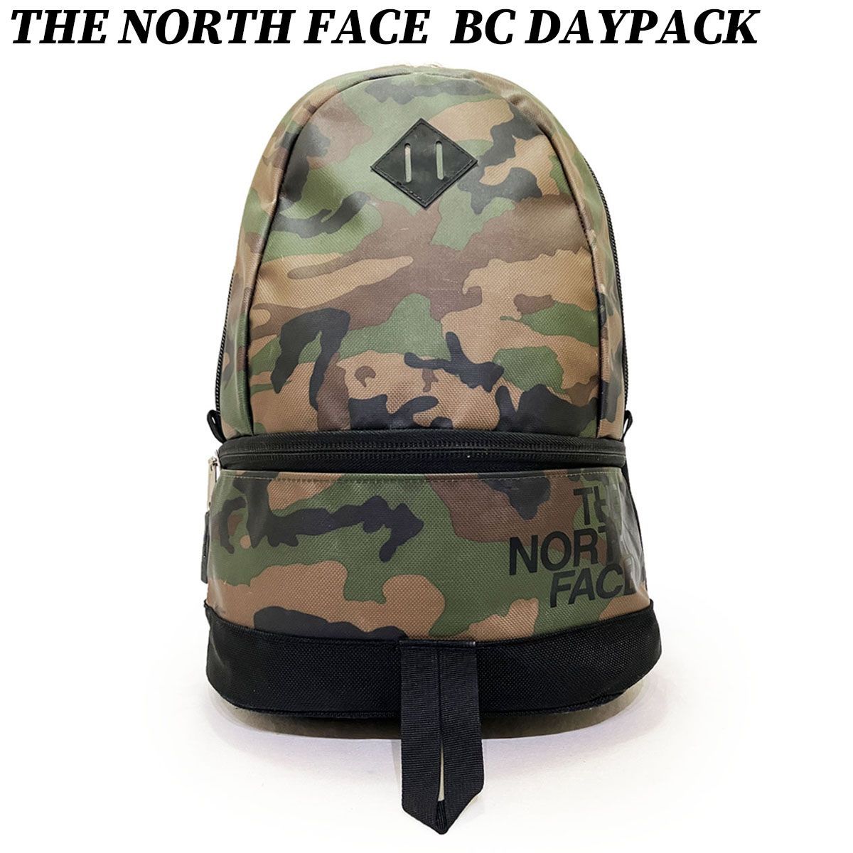 ザ ノースフェイス ＢＣ デイパック カモフラージュ THE NORTH FACE BC DAY PACK NM81504 バックパック 迷彩 防水 クラシック 中古 ユーズド 匿名配送 リュック 古着 アウトドア キャンプ タウンユース 