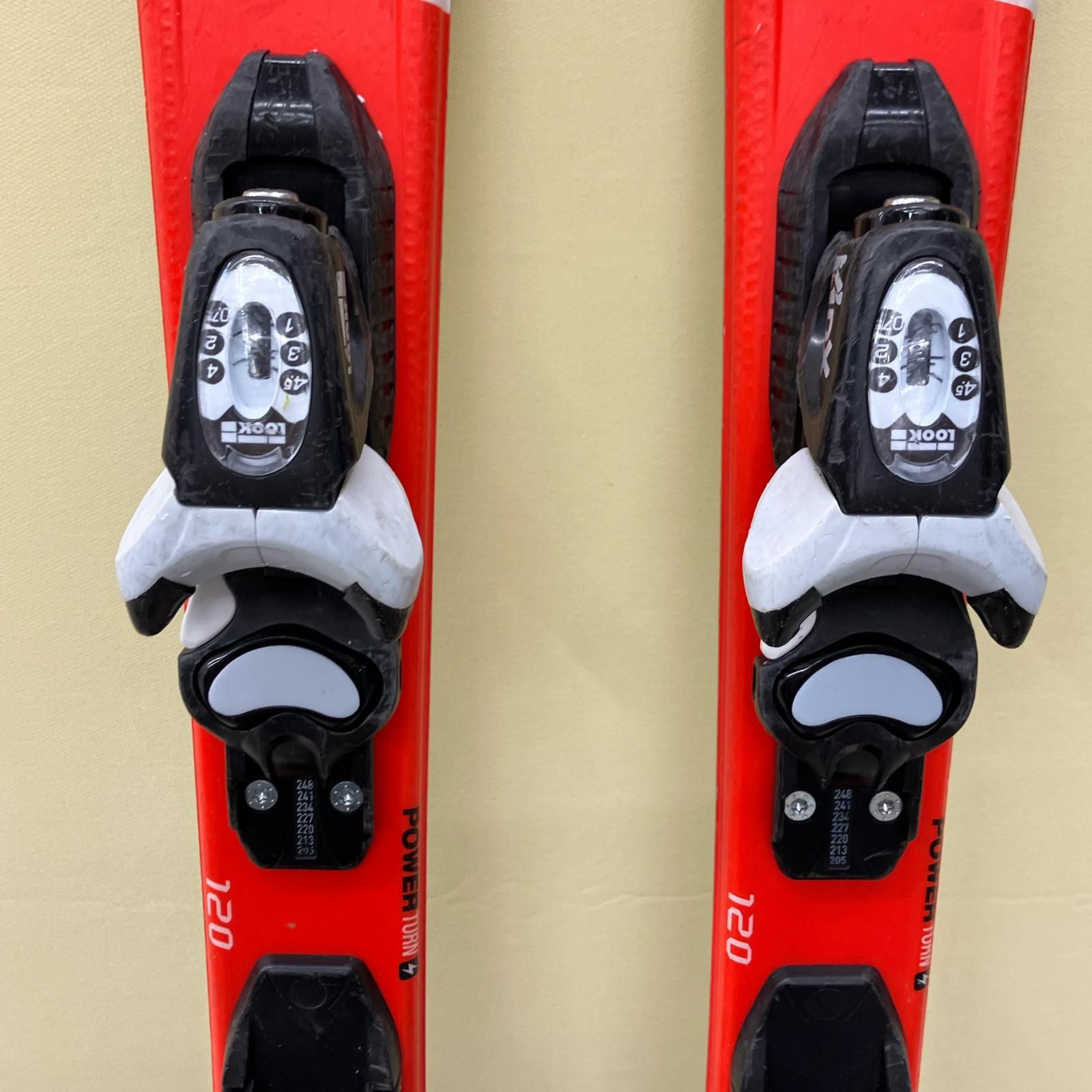 スキー120cmキッズ、ポール付き、ロシニョール ROSSIGNOL ロシニョール スキー Jrスキー キッズスキー HERO 120cm