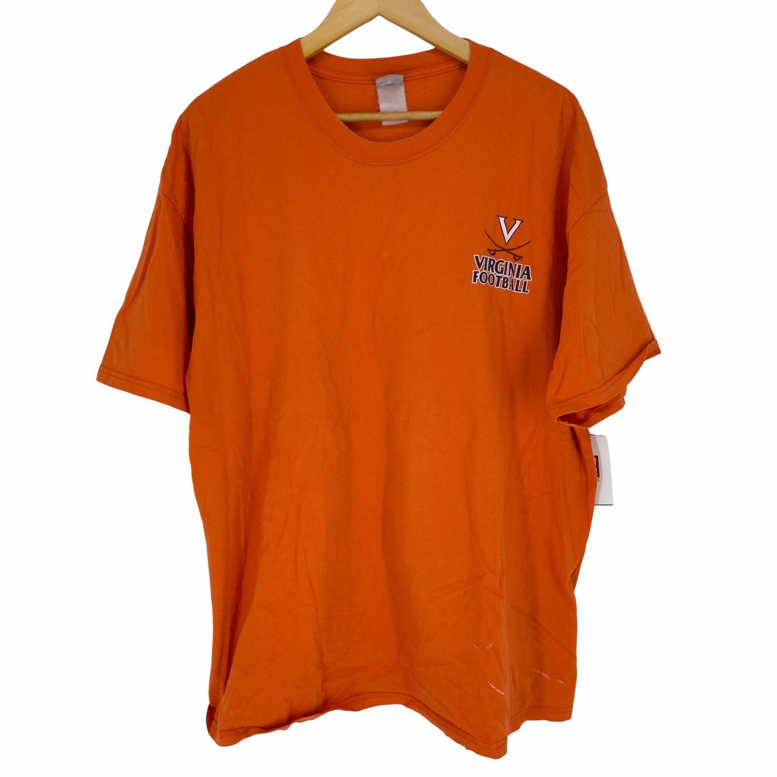 ヘインズ Hanes VIRGINIA FOOTBALL クルーネックTシャツ メンズ 表記無 