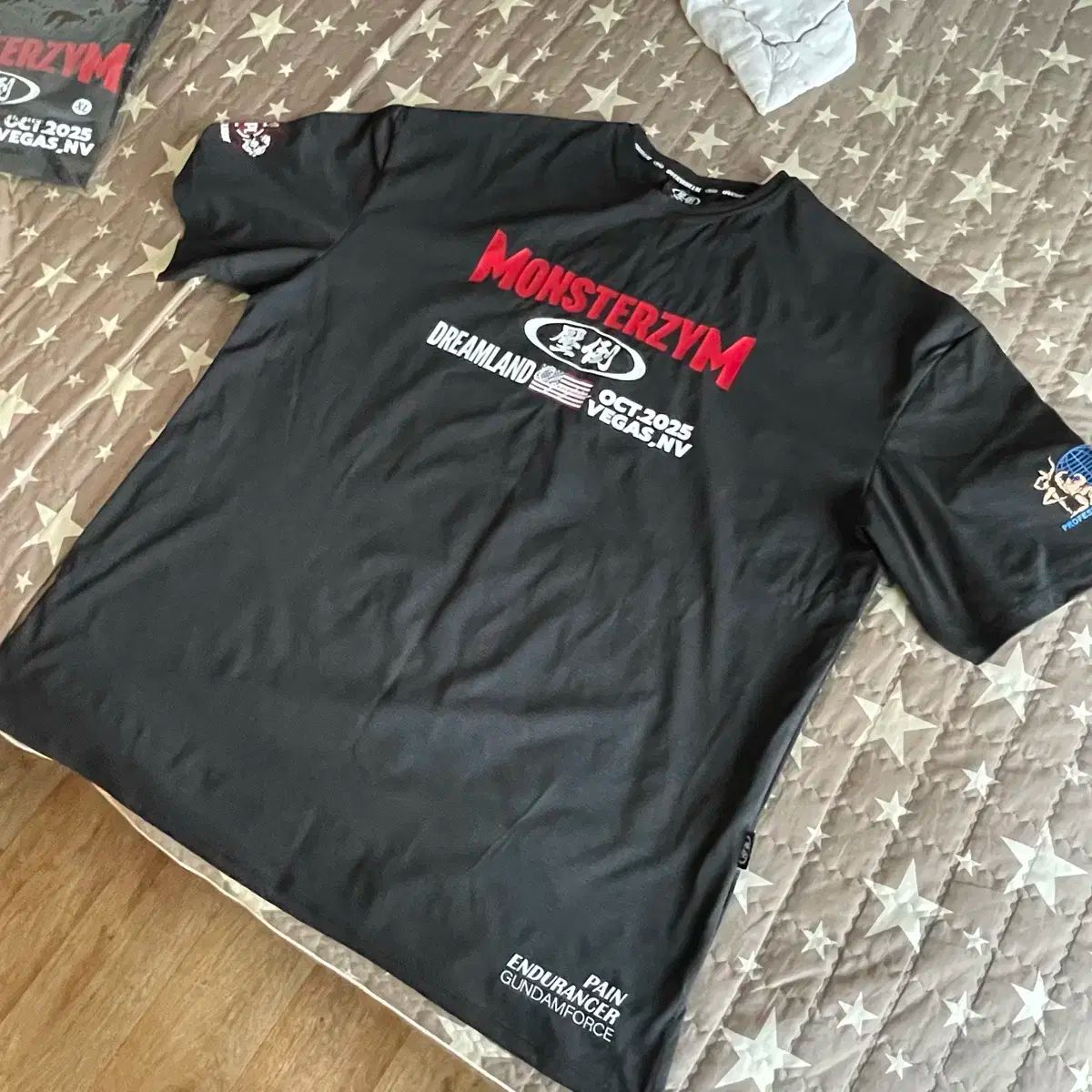 圧倒する x モンスタージム プレイヤーへの支払い 半袖 XL