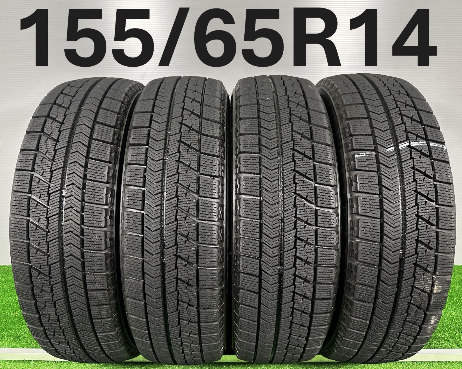 送料無料 155|65R14 ブリヂストン VRX 2020年製 4本 冬タイヤ スタッドレス TA603