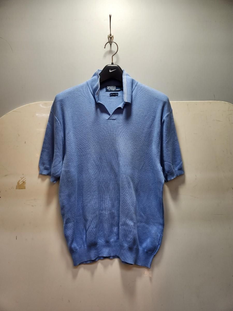 【雷市場（ポンジャン）商品韓国直送】POLO RALPH LAUREN(ポロラルフローレン) メンズ 半袖 ニット 襟付き 105 サイズ