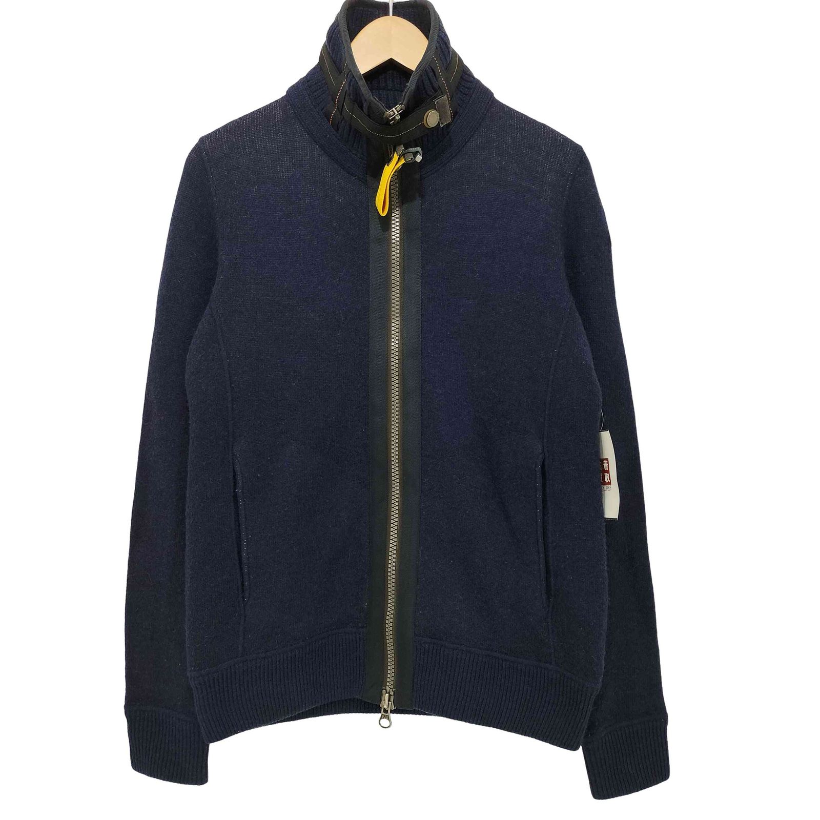 ユーズドフルギ USED古着 {{PARAJUMPERS}} イタリア製 ウール ジップアップ ジャケット メンズ import：S 