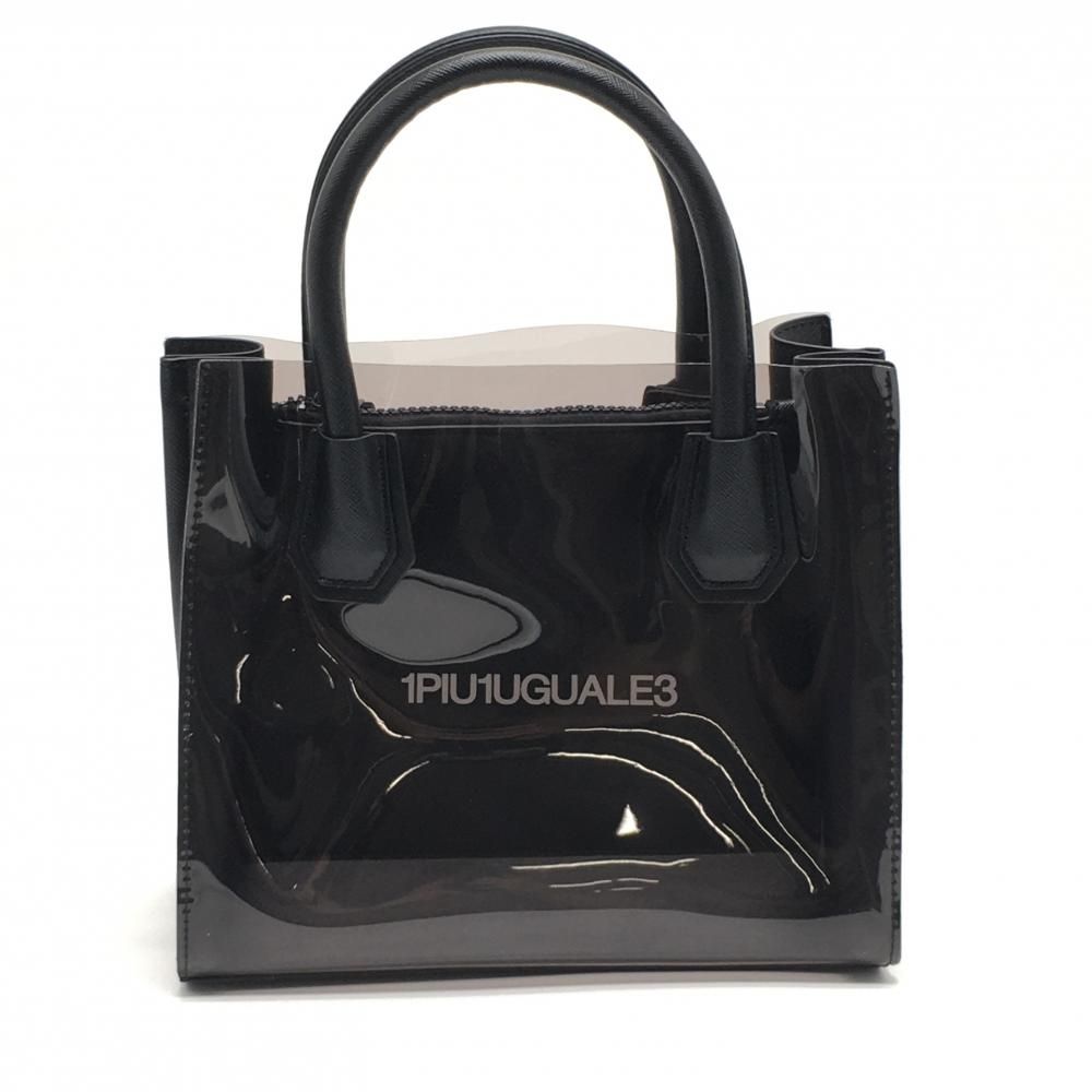 【超美品】ウノピュウノウグァーレトレ カートバッグ 黒 クリアバッグゴルフ 1PIU1UGUALE3