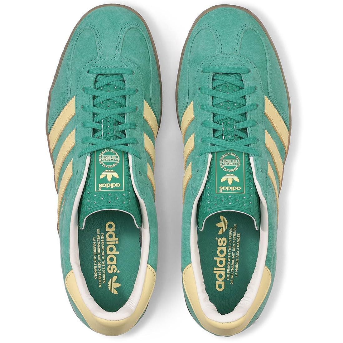  アディダス ガゼル インドア GAZELLE INDOOR ライトグリーン クリーム ガム IH 7500 日本 27.5 cm その他 陸上競技