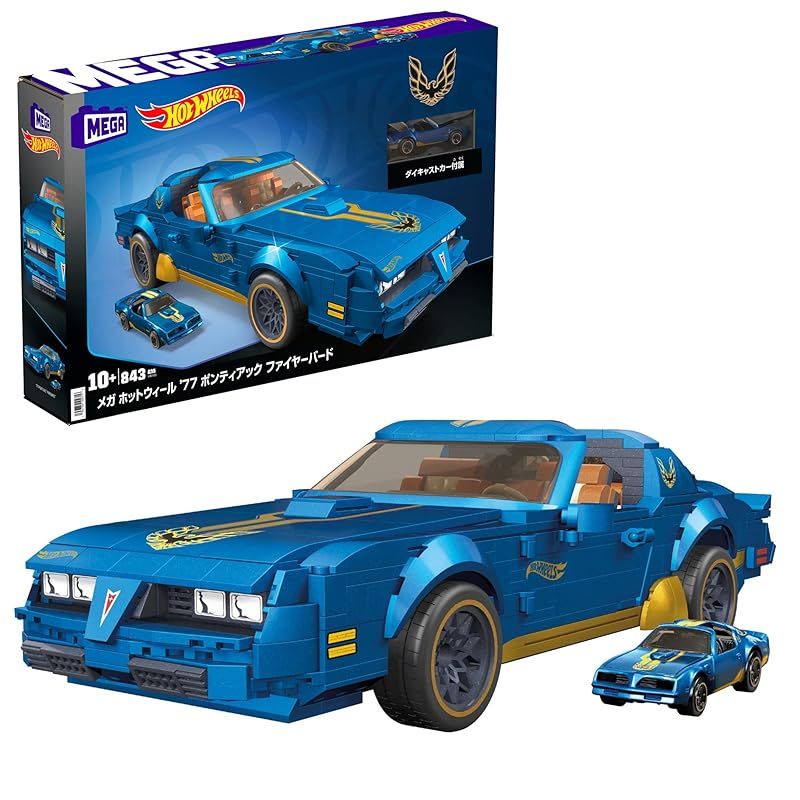 ファイアーバード メガ ホットウィール '77 ポンティアック ファイヤーバード – mattel