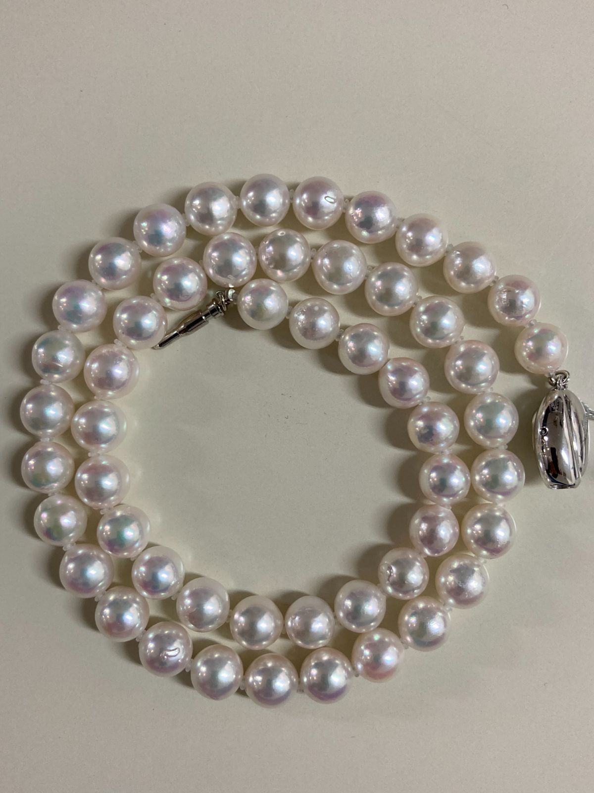 アコヤ本真珠ネックレス・イヤリング2点セット、専門店より出品です  