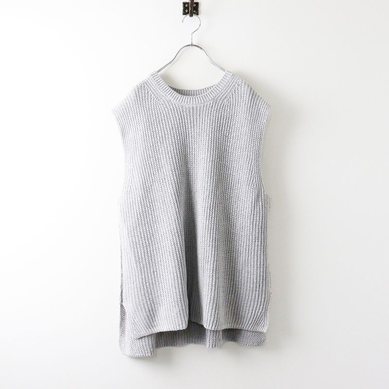 AP STUDIO リネンノースリーブニット ¥23,100 2023SS エーピーストゥディオ AP STUDIO Linen ノースリーブ