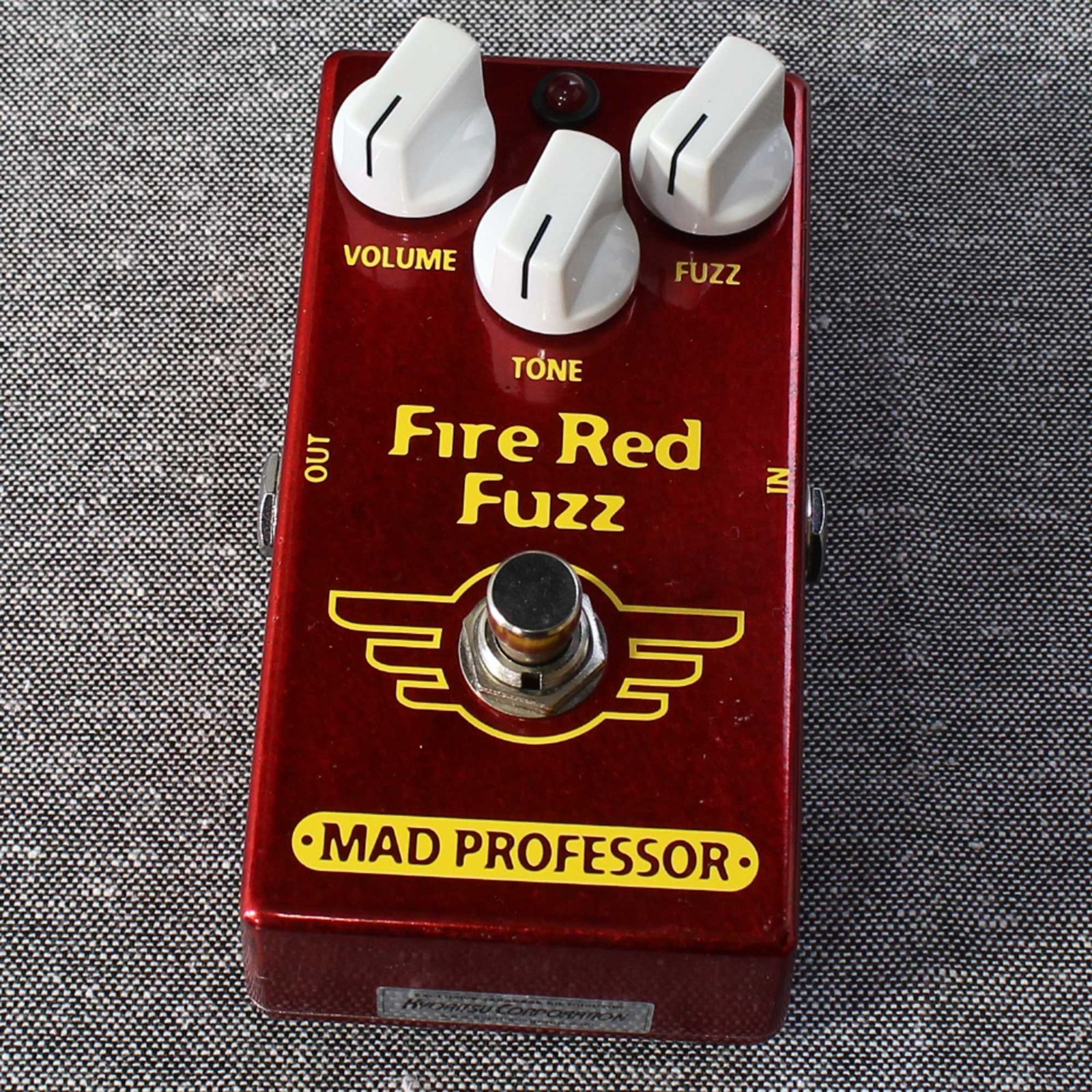 MAD PROFESSOR Fire Red Fuzz ファズ中古品 MAD PROFESSOR Fire Red Fuzz ファズ中古品 Fire Red Fuzz