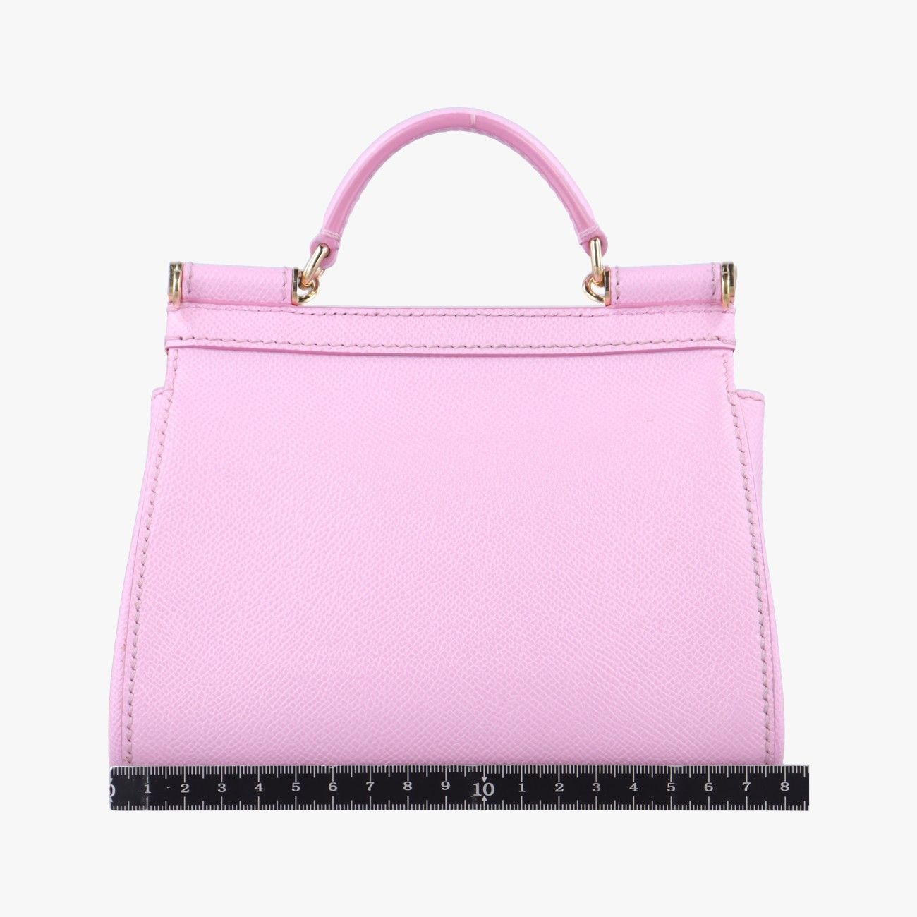 ドルチェ＆ガッバーナDolce & Gabbanaシシリーピンクレザー48
