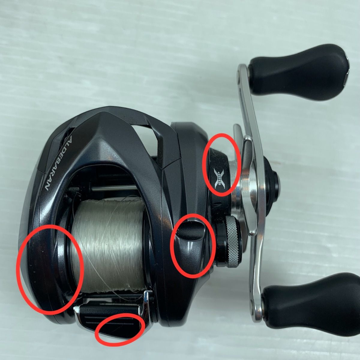 ττSHIMANO シマノ リール ベイトリール 15アルデバラン 50HG 03386