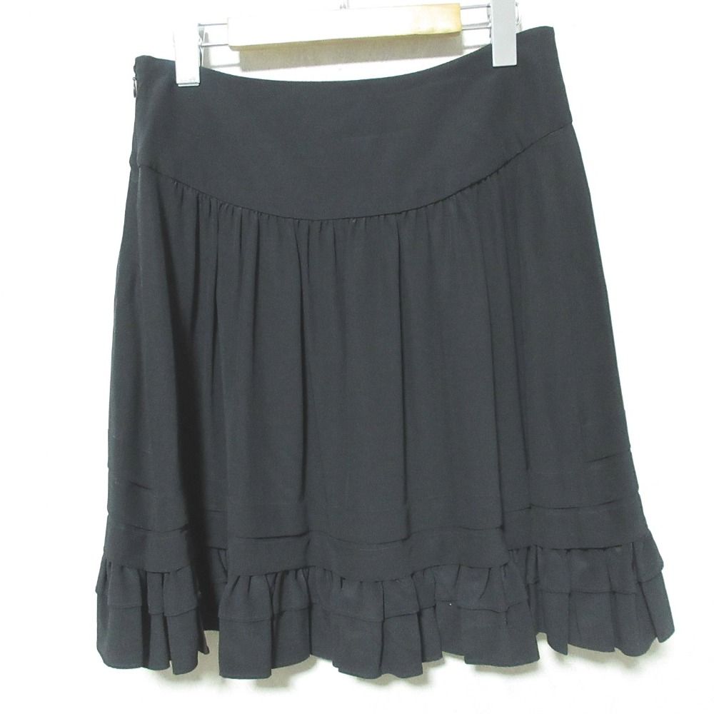 Chloe クロエ　シルク　スカート 美品 Chloe クロエ シルク フリル ティアードスカート サイズ34