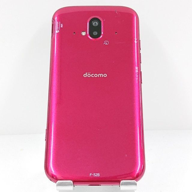 らくらくスマートフォン F-52B ドコモ ピンク 送料無料 本体