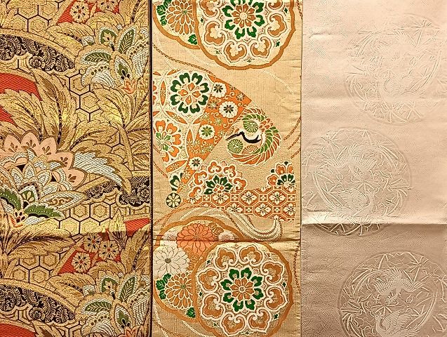 平和屋着物□袋帯 西陣 まとめて100点 鳳凰 鶴 孔雀 向かい尾長鳥 鴛鴦  