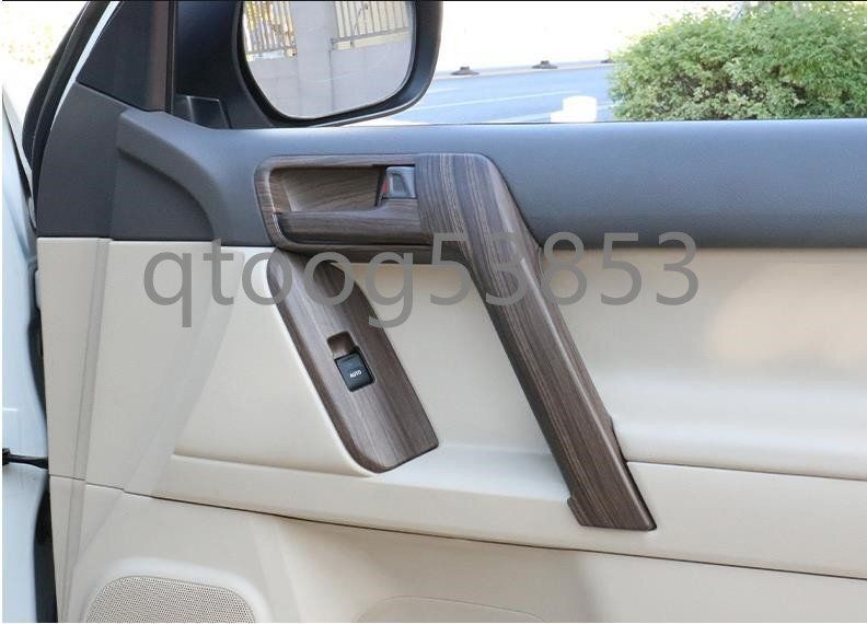 ランドクルーザープラド ランクル プラド 150系 PRADO 10-19 ドアハンドルカバー ドア プロテクター カスタム 内装パーツ