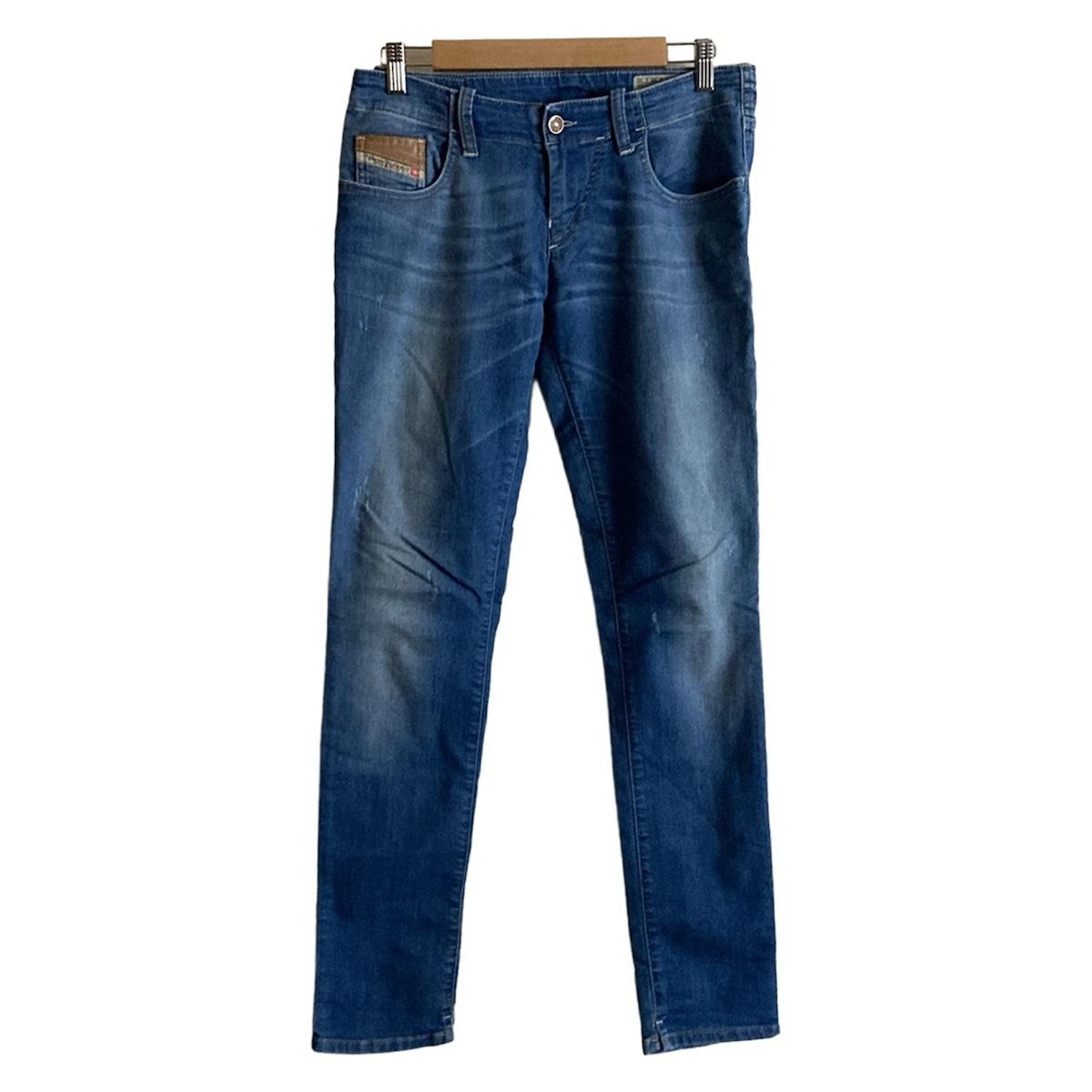◇ DIESEL ディーゼル SLEENKER ボタンフライ デニム ジーンズ パンツ 