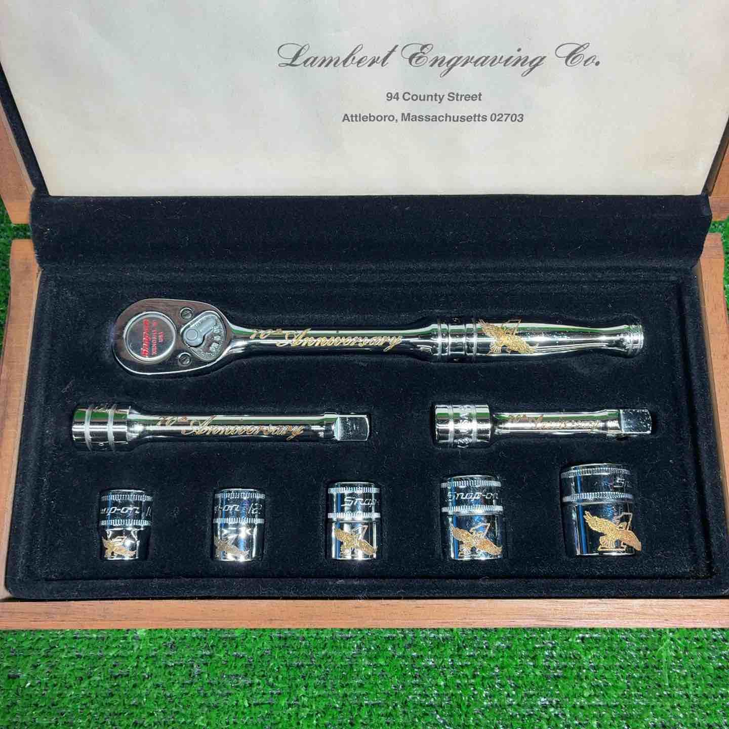 スナップオン snap-on 70周年記念 ラチェットセット 24K イーグルロゴ