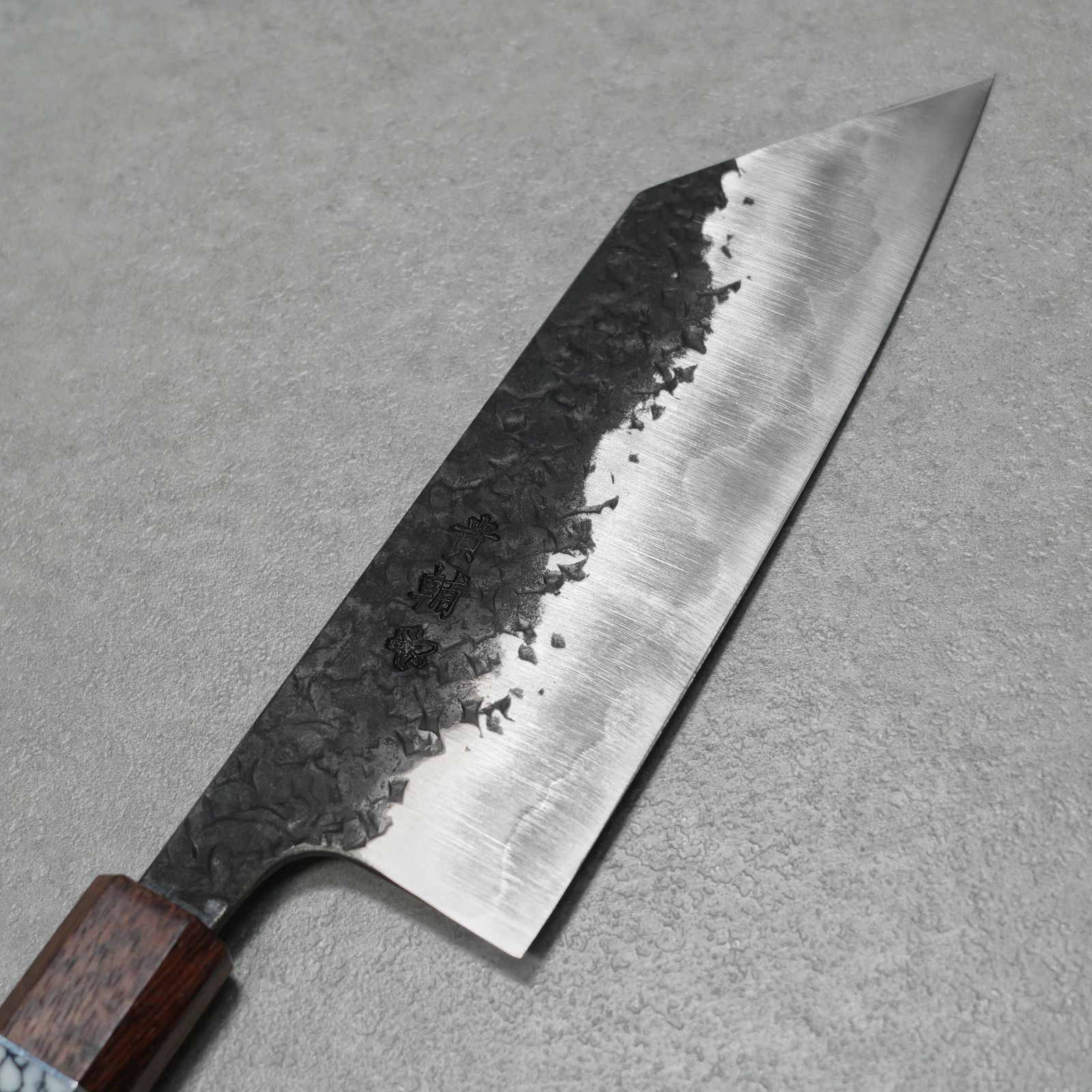 鎚目黒打 ローズウッドターコイズリング