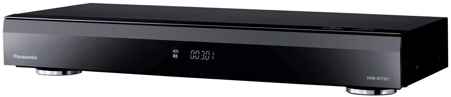 パナソニック 3TB 3チューナー ブルーレイレコーダー 4Kチューナー内蔵 4K放送長時間録画|3番組同時録画対応 4K DIGA DMR-4CT301