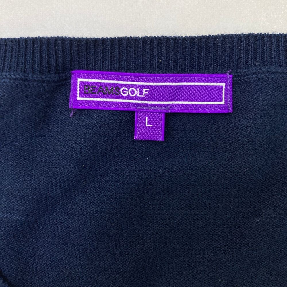 BEAMS GOLF ネイビー セーター Lサイズ BEAMS GOLF（ビームス ゴルフ