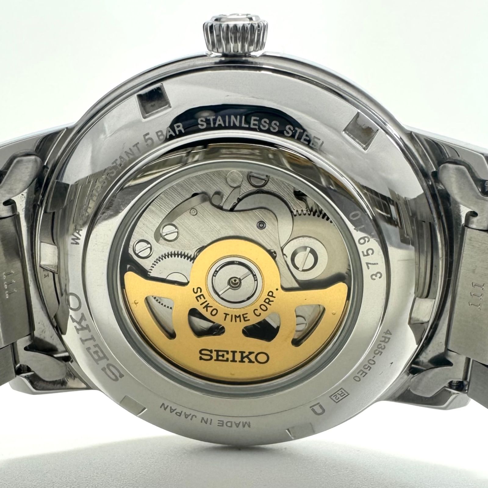 美品】セイコー SEIKO プレサージュ ベーシックライン SARY217 4R35 