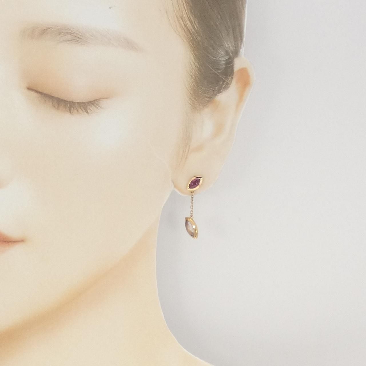 ルジアダ ガーネット ピアス - メルカリ 