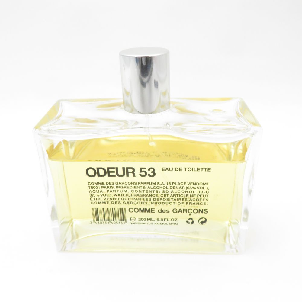 BLACK COMME DES GARCONS ブラックコムデギャルソン オードゥ53 香水 1点 200ml 残量多 オードトワレEDT BD1744AO