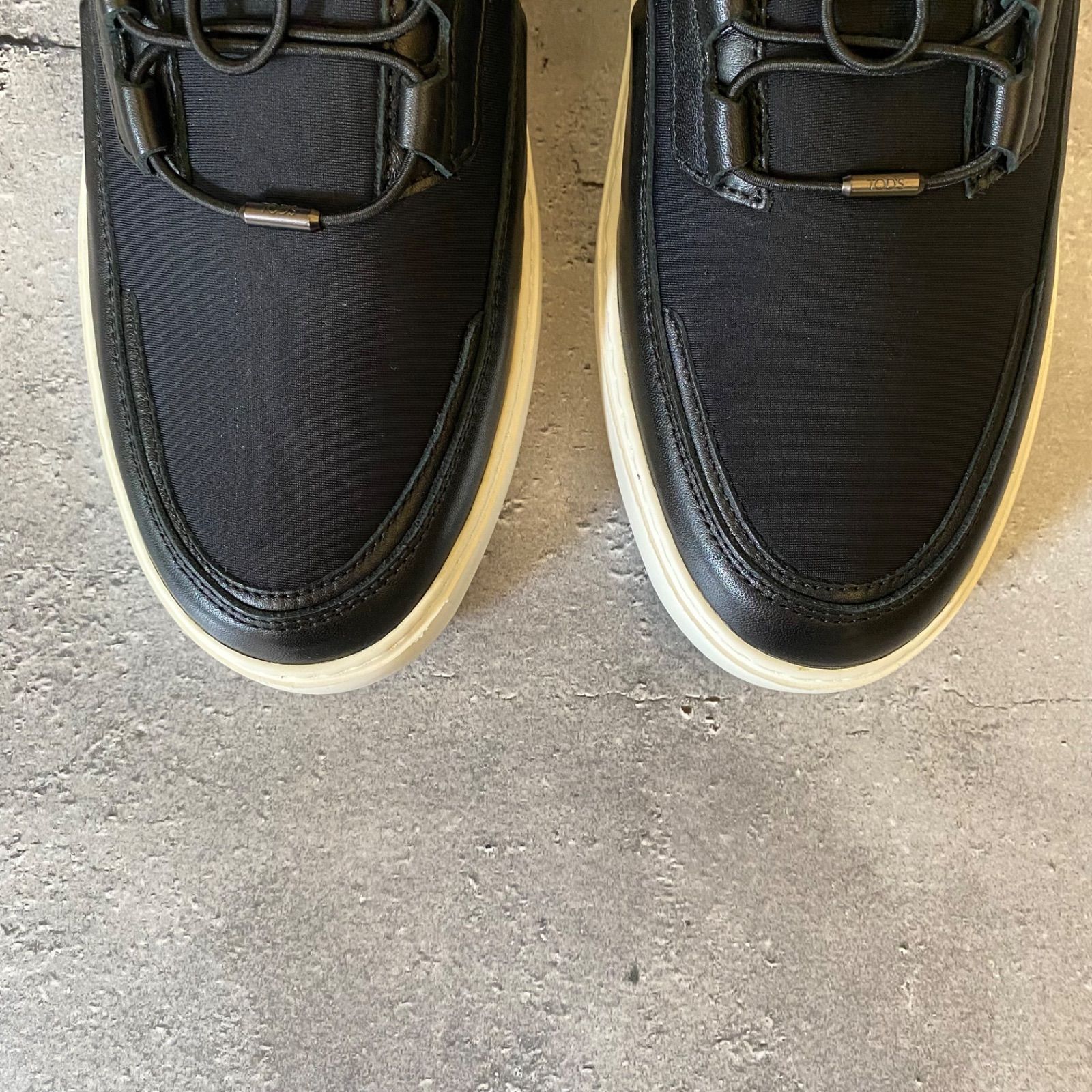 新品 TOD'S No_Code レザースニーカー ラグジュアリースニーカー