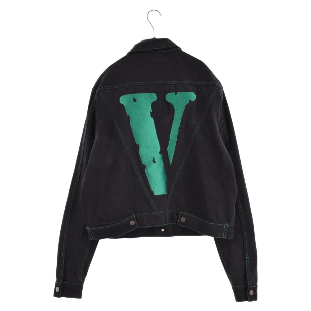 VLONE (ヴィーロン) 18SS FRIENDS DENIM JACKET ロゴ刺繍デニム