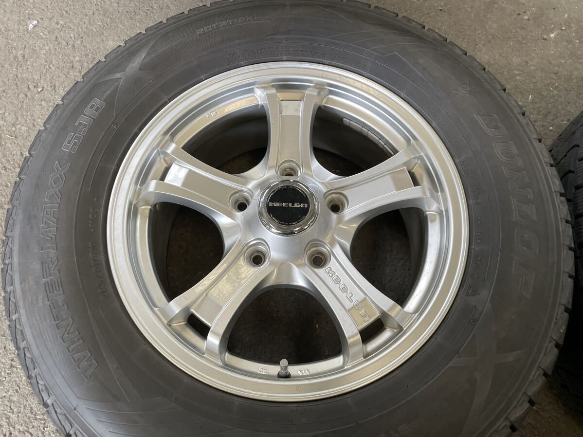 ランクル100、ランクル200に！285/60R18付き中古スタッドレスセット！キーラーフォース×ダンロップSJ8！タンドラ、セコイアにも！