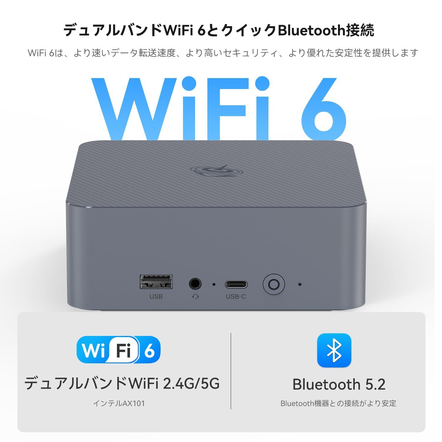 在庫セール 500GB LPDDR5 M.2 24GB pc PCle4.0 デュアルLAN対応mini 10C|16T SSD pc 最大4.7GHz ミニ 電源内蔵 4K 12650H EQi12 HDMI WiFi6 BT5.2 冷風冷却 省電力ビジネ