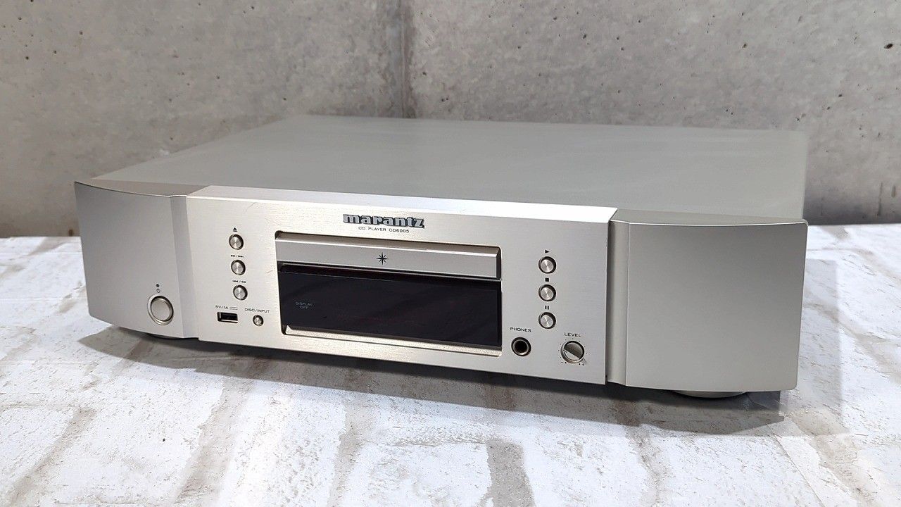 marantz - marantz　マランツ　CD6005　CDプレーヤー　リモコン付き　動作品 ☆状態良好☆ 【極美品】 Marantz マランツ CDプレーヤー CD